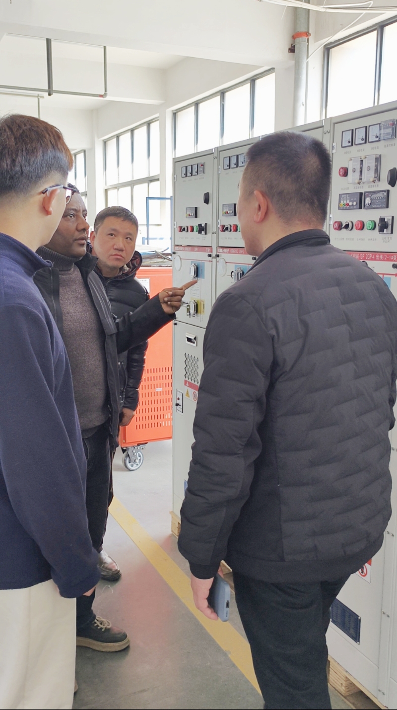 EEU Uzmanları 20 setlik trafo merkezi programı için Kexun'u ziyaret etti