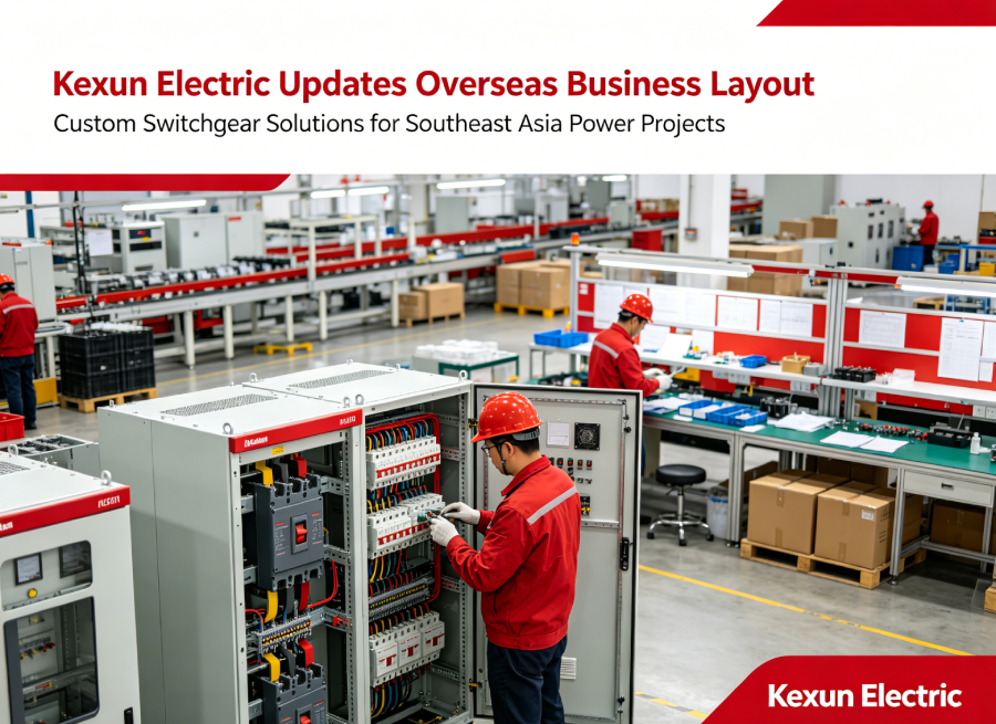 Kexun Electric, 2026 Güneydoğu Asya Enerji Projesi Talebine Yönelik Yurtdışı Şalt Çözümlerini Optimize Ediyor